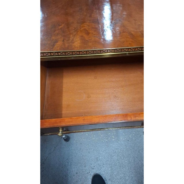 Vintage Louis XVI Style Console Table, 1975 For Sale - Image 3 of 7