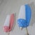 1950s Pink & Blue Wall Lamps, 1950s, Set of 2 For Sale - Image 5 of 18