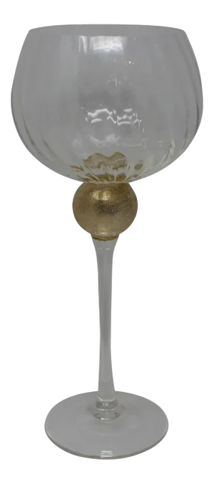 Hand Formed Italian Stemware - Set of 4