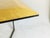 Wooden Table with Geometric Inlays and Metal Base by Offredi for Saporiti, 1980s For Sale - Image 6 of 14