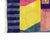 Vibrant Geometric Symmetry Hand-Knotted Wool Rug | 8'8" X 6'8" | One of a Kind For Sale - Image 4 of 8