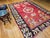 Vintage Caucasian Karabagh Kilim, Handwoven Floral Pattern, Red & Black, 7x10 For Sale - Image 12 of 12