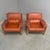 Brutalist Leather Lounge Chairs, 1960s, Set of 2 For Sale - Image 4 of 18