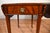 1930s Pair of Weiman Regency Mahogany & Leather Top Pembroke Side / End Tables For Sale - Image 4 of 18