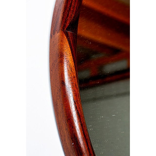 Grande Round Mirror from Vildbjerg Møbelfabrik, 1960 For Sale - Image 13 of 15