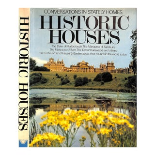 "Historic Houses: Conversations in Stately Homes" 1969 Kroll, Alexander [Editor] For Sale