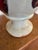 Red Vintage Red & Cream Studio Pottery Double Handled Vessel For Sale - Image 8 of 11