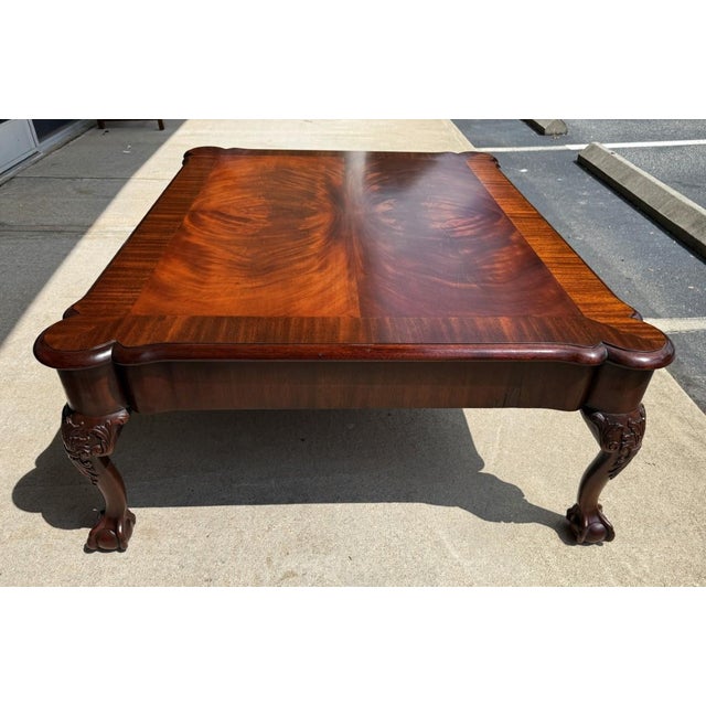 1990s Henkel Harris Georgian Cocktail Table Model No. 5250w For Sale - Image 9 of 16