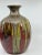 Ceramic Mid Century Glasser Pottery on Deep Red Glaze Vase For Sale - Image 7 of 9