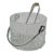 Late 20th Century Glass and Chrome Ice Bucket by Teleflora For Sale