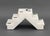Modern Black Marble Arrow Inlaid White Alabaster Steps For Sale - Image 3 of 9