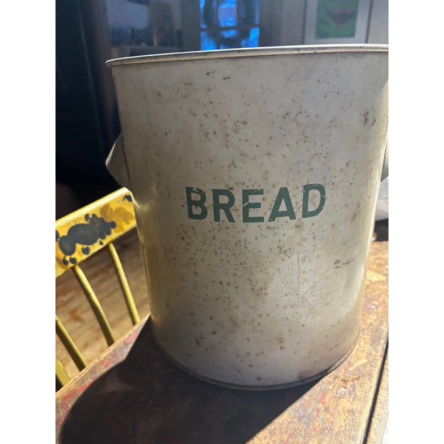Farmhouse Vintage Bread Can For Sale - Image 3 of 4
