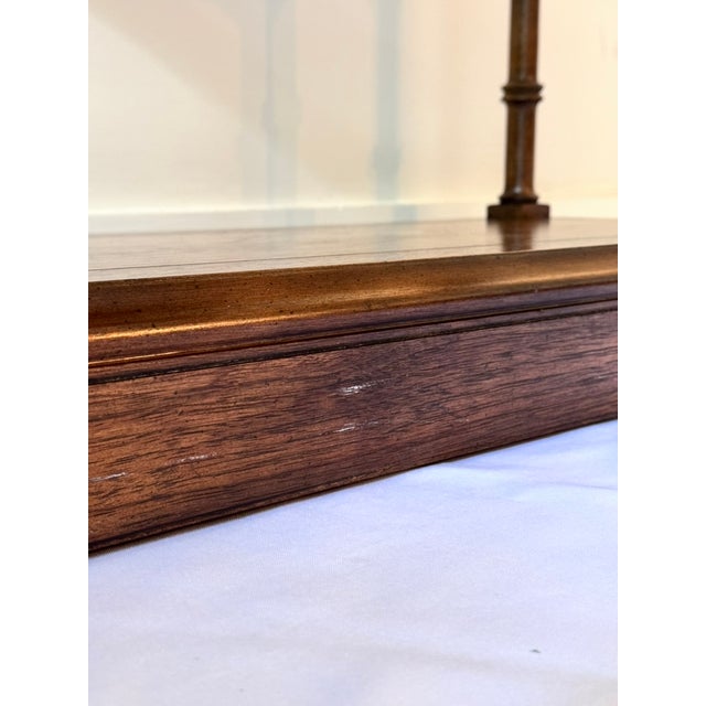 1970s Faux Bamboo Etagere by Lane For Sale - Image 17 of 18