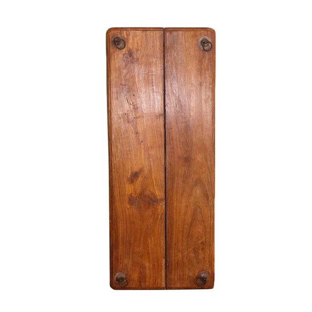 Rustic Vintage Rustic Teak Swing Plank For Sale - Image 3 of 3