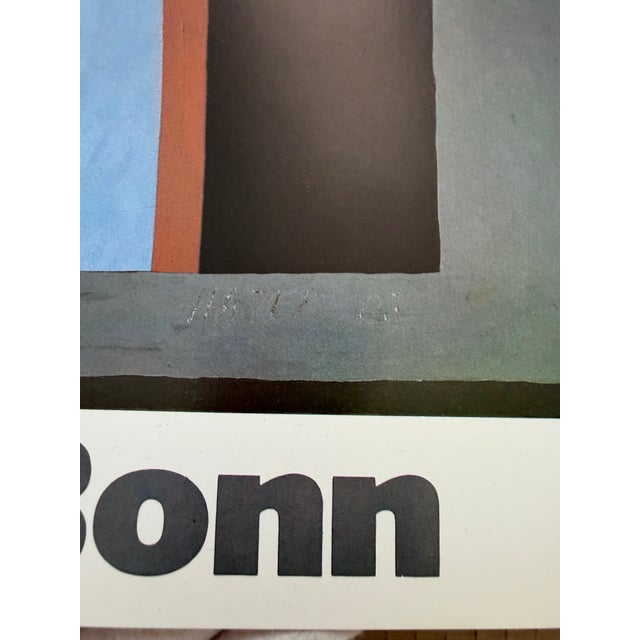 1980s Otto Herbert Hajek (1927–2005), Bundeskunsthalle Bonn, Exhibition Poster, 80's For Sale - Image 5 of 11