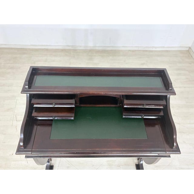 German Desk in Mahogany, 1960s For Sale - Image 5 of 10