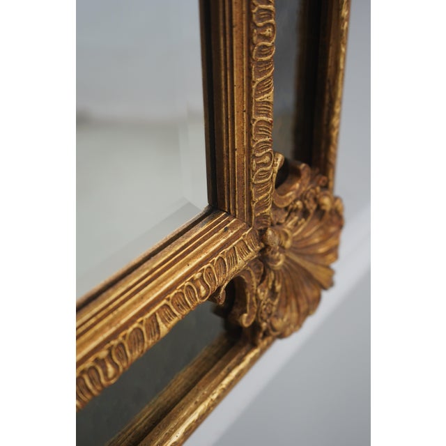 1960s Friedman Brothers French Baroque Gold Frame Mirror For Sale - Image 5 of 10
