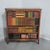 Very nice small sized French tulipwood open adjustable library bookcase, three shelves, ormolu toes, in exellent overall...
