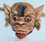 Vintage Balinese Hand-Carved & Painted Barong Monkey Wood Wall Mask For Sale In Portland, OR - Image 6 of 11