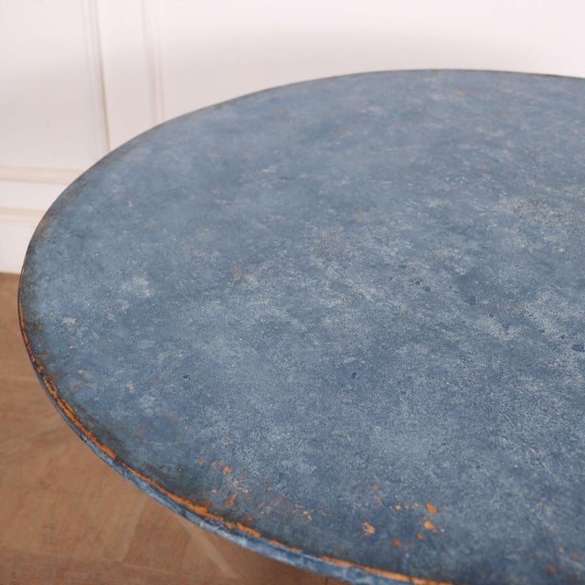 Swedish Painted Lamp Table For Sale - Image 5 of 9