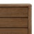 Simple Brown Oak Organic Modern Six-Drawer Dresser For Sale - Image 4 of 7