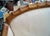 Antique Art Deco Mahogany and Cream Leather Sofa, 1920s For Sale - Image 6 of 10