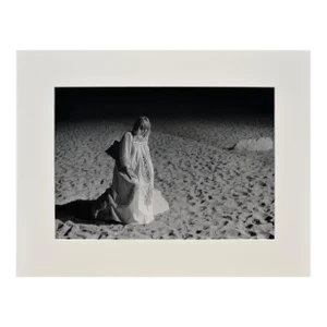 "Susan - Waiting '78" - Figurative Black & White Photograph, 13/25 by Graham Nash