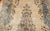 Beige Vintage Persian Kerman Rug, Hand-Knotted Wool, Floral Pattern, Ivory & Blue, 5x7 For Sale - Image 8 of 15
