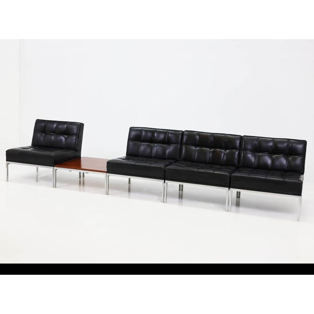 Brutalist Modular Constanze Easy Lounge Armchairs by Constanze Wittmann & Johannes Spalt for Wittmann Möbelwerkstätten, Austria, 1960s, Set of 5 For Sale - Image 3 of 15