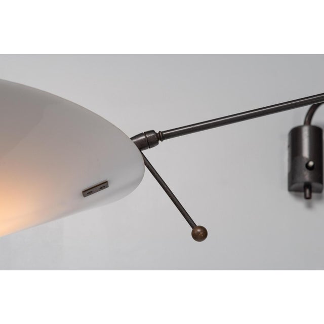 242p Wall Lamp by Robert Mathieu, France, 1957 For Sale - Image 4 of 15