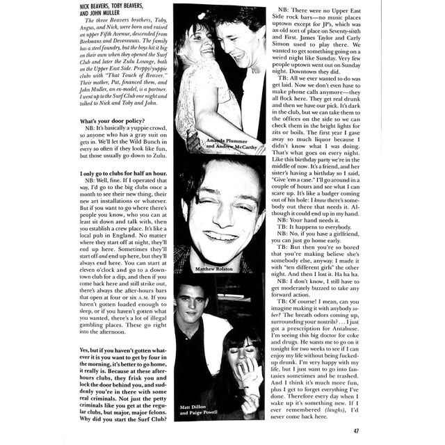 Andy Warhol's Party Book For Sale - Image 4 of 7