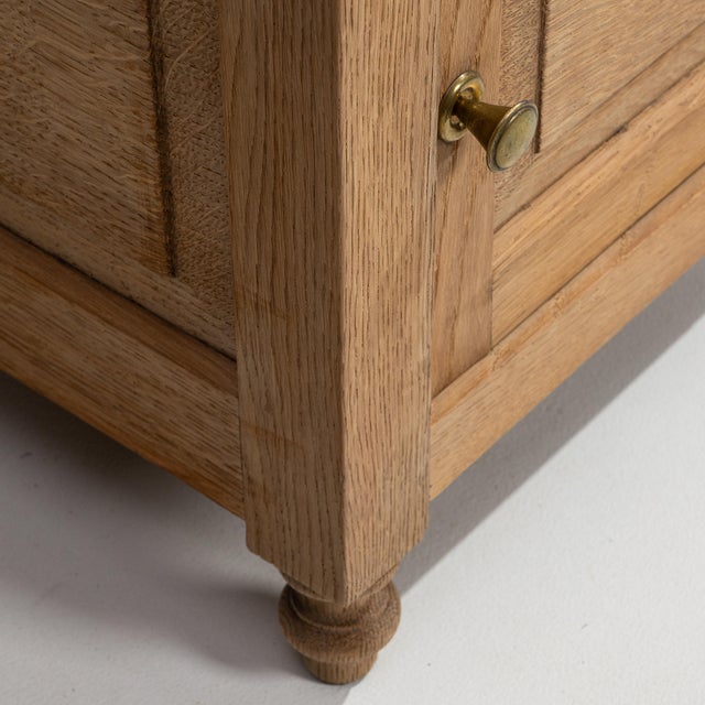 1900 - 1909 Early 20th Century French Oak Side Table For Sale - Image 5 of 15