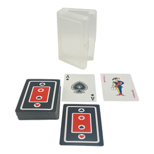 Vintage Black & Red Playing Cards