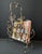 The magazine rack is crafted from brass and bronze – a magnificent example of artistic metalwork! A rare and fascinating...