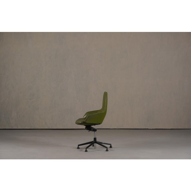 Leather Aston Office Chair from Arper, Italy, 2000s For Sale - Image 6 of 15