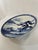 Imari Porcelain Early 20th Century Large 14.5" Blue and White Japanese Charger Mt Fuji For Sale - Image 4 of 17