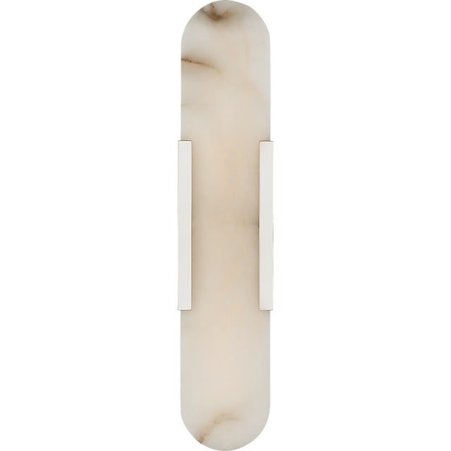 Description: The Melange series by Kelly Wearstler contrasts natural alabaster with metal in rounded forms, blending...