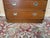 1960s English Navy Mahogany and Brass Chest of Drawers, 1960s For Sale - Image 5 of 6