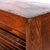 Arts & Crafts Antique Oak Roll Front Cabinet C1920 For Sale - Image 3 of 11