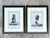 Wood Vintage 18th Century Italian Etchings of Roman Busts - Set of 2 For Sale - Image 7 of 12