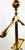 Metal Vintage Brass Italian Valet For Sale - Image 7 of 12