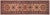 Peach Southwestern Kazak Peach/Light Blue Wool Runner Rug- 2'10''x9'8'' For Sale - Image 8 of 10