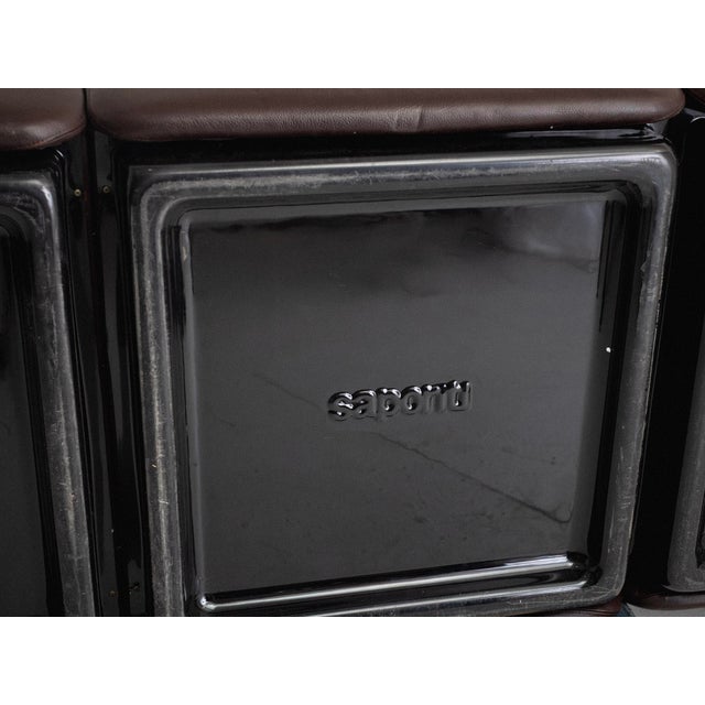 Leather "Confidential" Sofa by Alberto Rosselli for Saporiti For Sale - Image 17 of 17