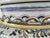 Cream Mid 20th Century Hand Painted Portuguese Serving Bowl For Sale - Image 8 of 11