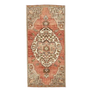 Turkish Vintage Rug 3'5" x 7'3" #21319 For Sale