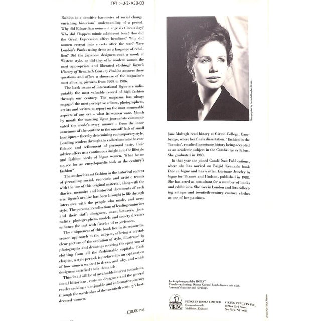 "Vogue History of 20th Century Fashion" Book 1988 Mulvagh, Jane For Sale - Image 4 of 12