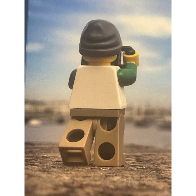 Whimsical Framed Lego Travel Photography Print | London Eye Scene | Contemporary Pop Art Wall Decor For Sale In Nantucket - Image 6 of 9