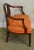 Traditional Martin Industries Vintage Custom Italian Style Curved Small Settee Low Club Chair For Sale - Image 3 of 13