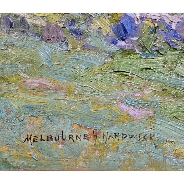 Melbourne Havelock Hardwick—Apple Blossoms at a New England Farm-Oil Painting For Sale In Los Angeles - Image 6 of 13