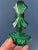 Art Deco Malachite Glass Perfume Bottles Pair For Sale - Image 18 of 18